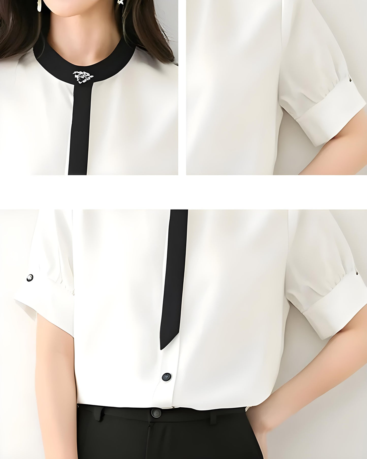 Livia Grace Trim Blouse