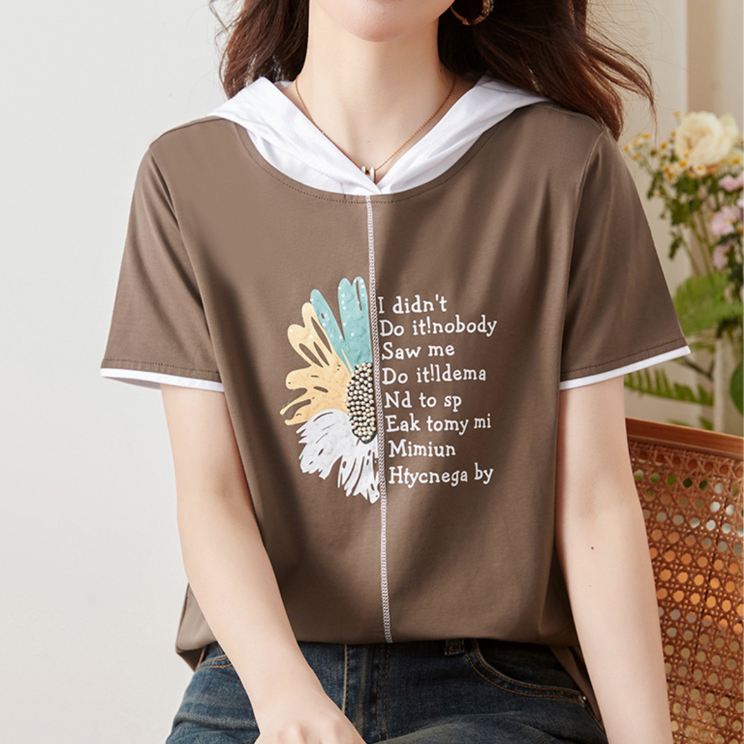 Avia Bloom Script Hoodie T-Shirt