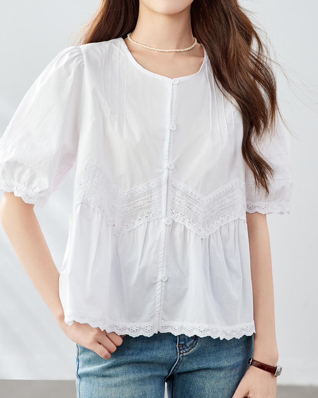 Elara Soft Bloom Blouse