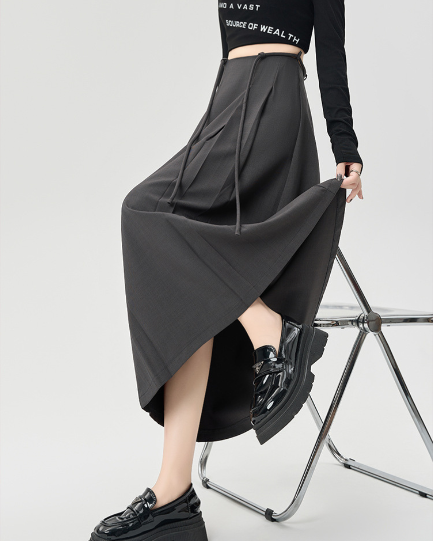 Rhea Loop Flare Skirt