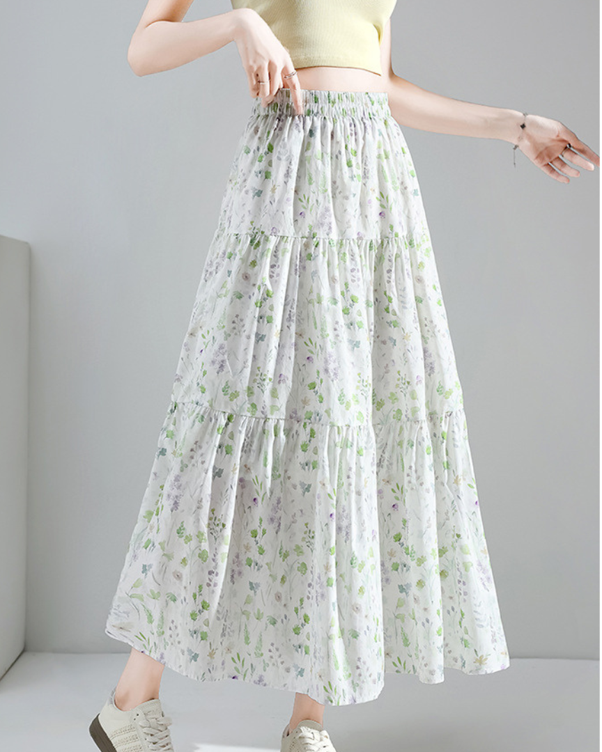 Ivy Meadow Flow Maxi Skirt