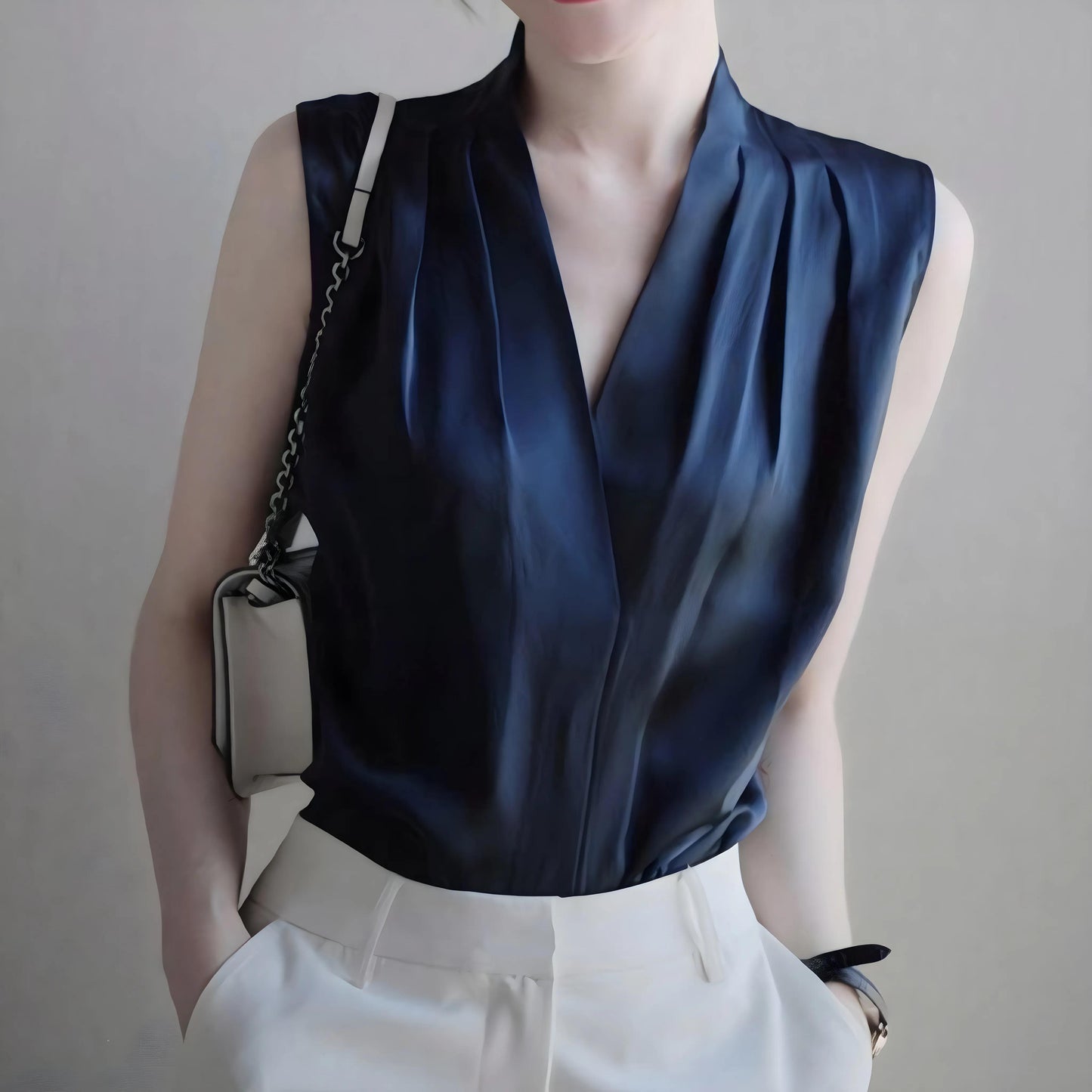 Amora Flow Acetate Blouse