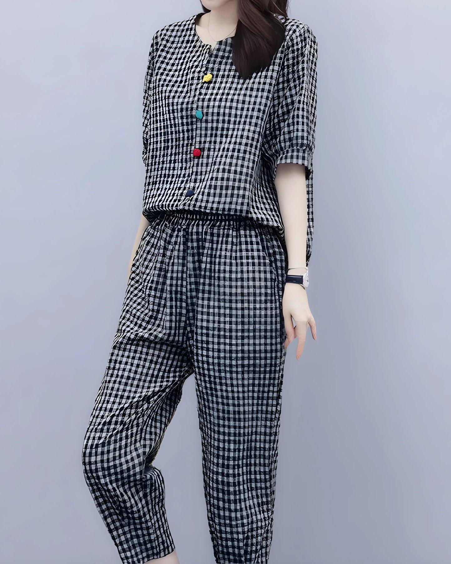 Mira Stripe Soft Cuff Set