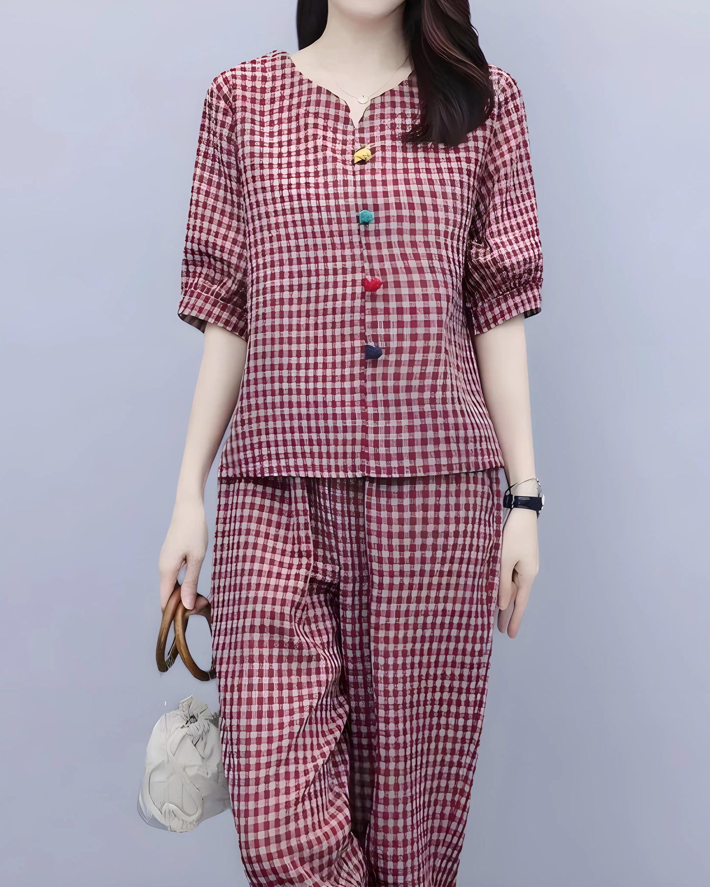 Mira Stripe Soft Cuff Set