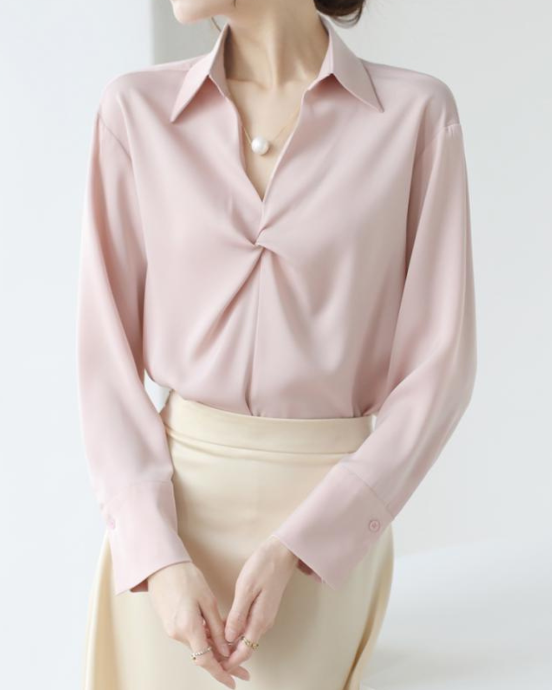 Elise Flow Light Drape Blouse