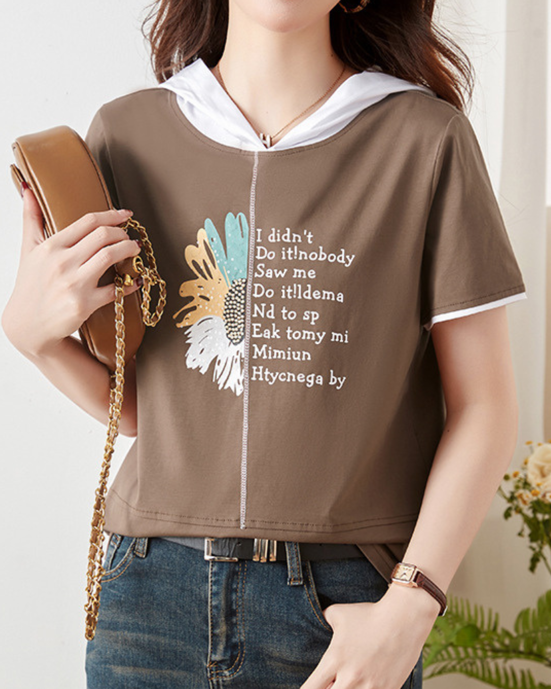 Avia Bloom Script Hoodie T-Shirt