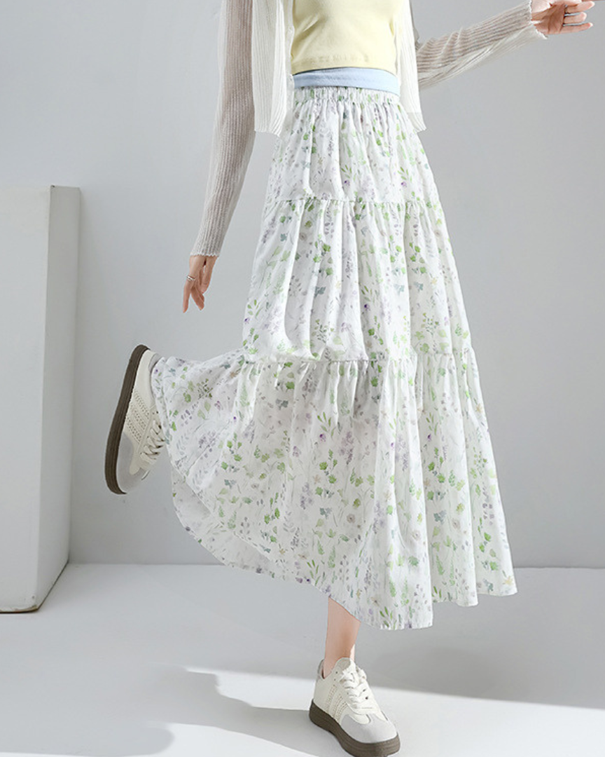 Ivy Meadow Flow Maxi Skirt