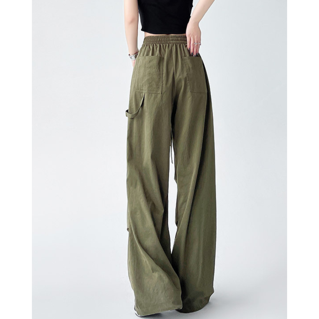 Mira Ease Drawstring Cargo Pants