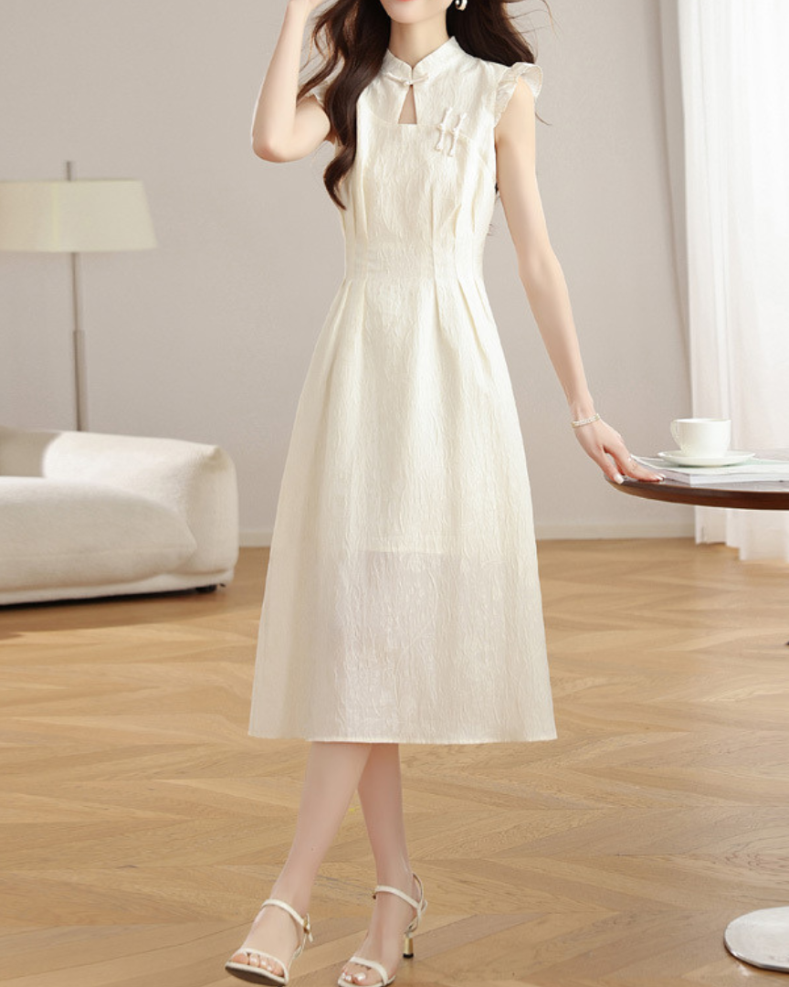 Ansel Grace Textured Midi Dress