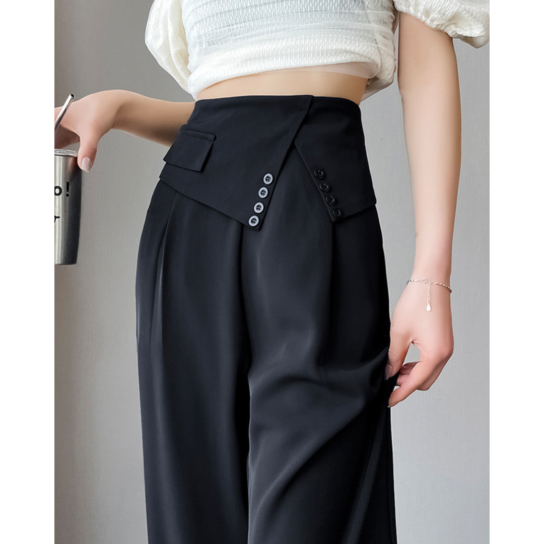 Eline Crosswaist Flow Trousers