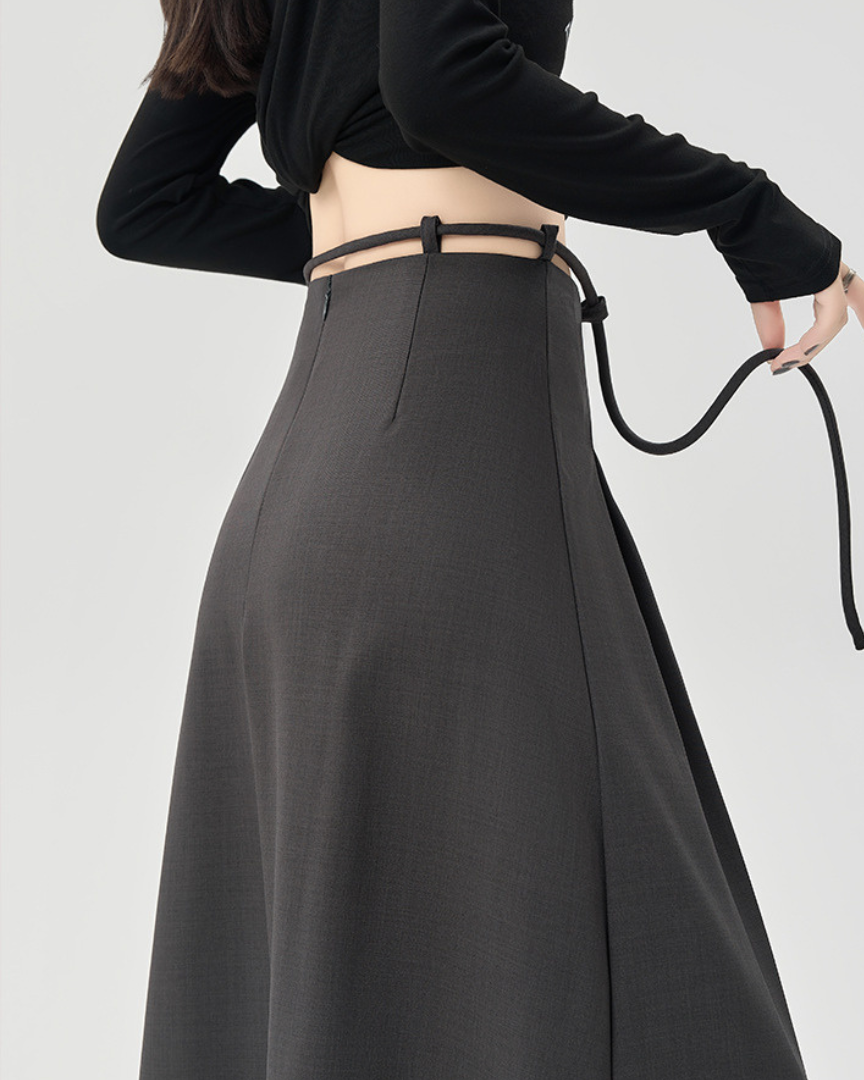Rhea Loop Flare Skirt