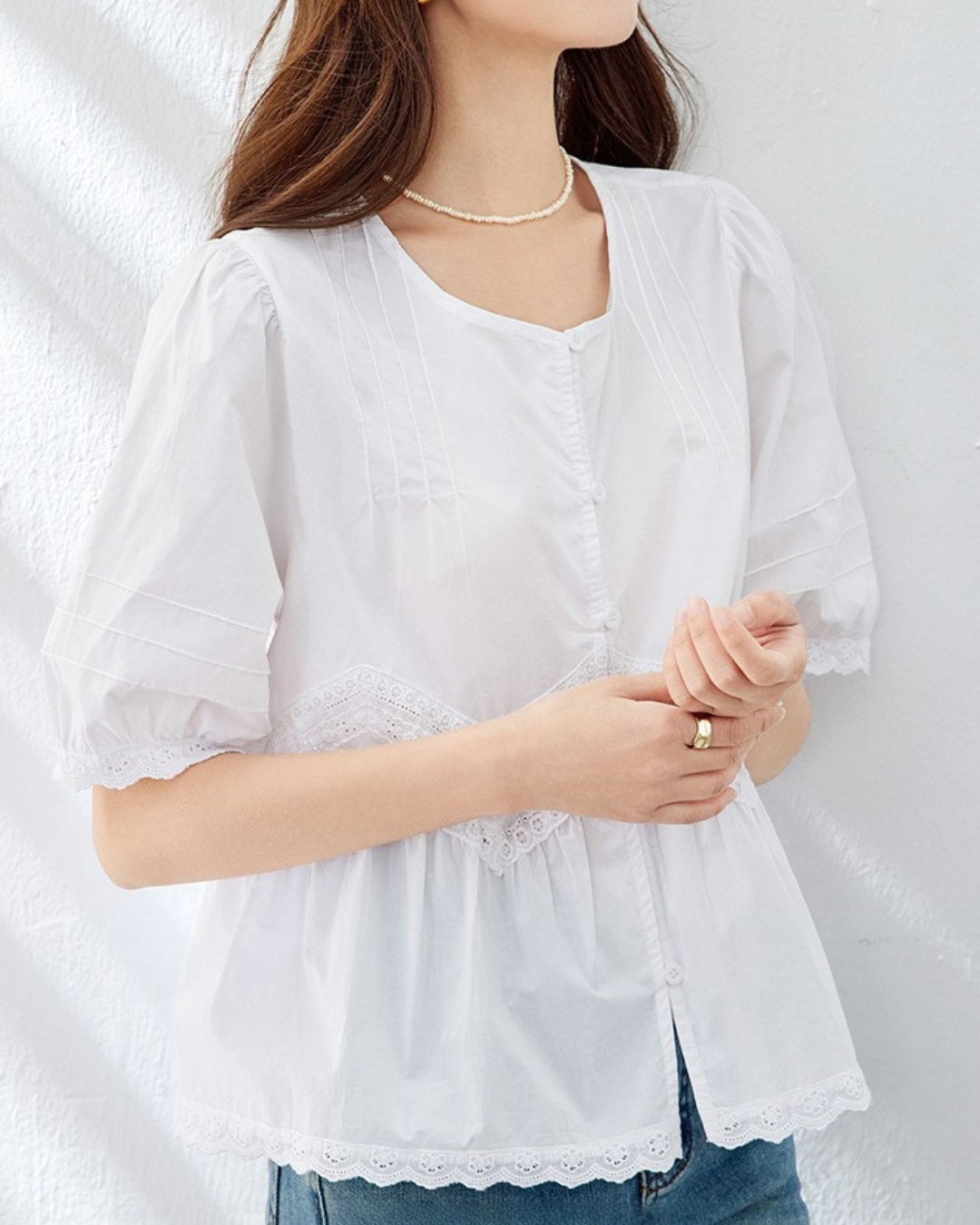 Elara Soft Bloom Blouse