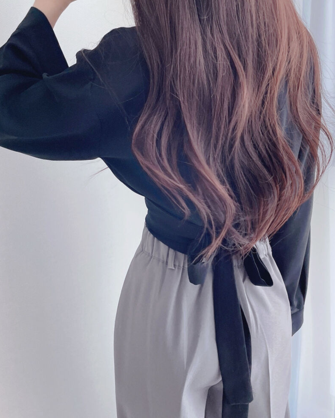 Elora Tie Back Drape Shirt