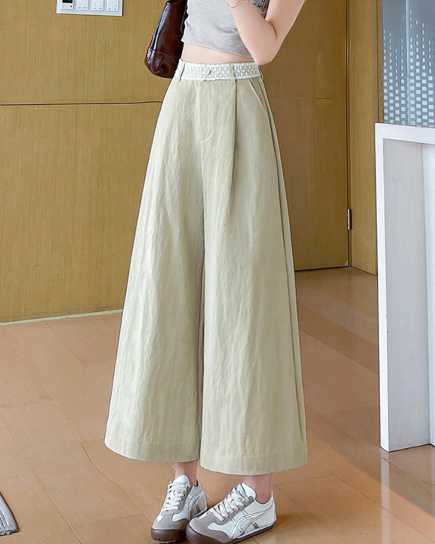 Isla Airy Wide Crop Pants