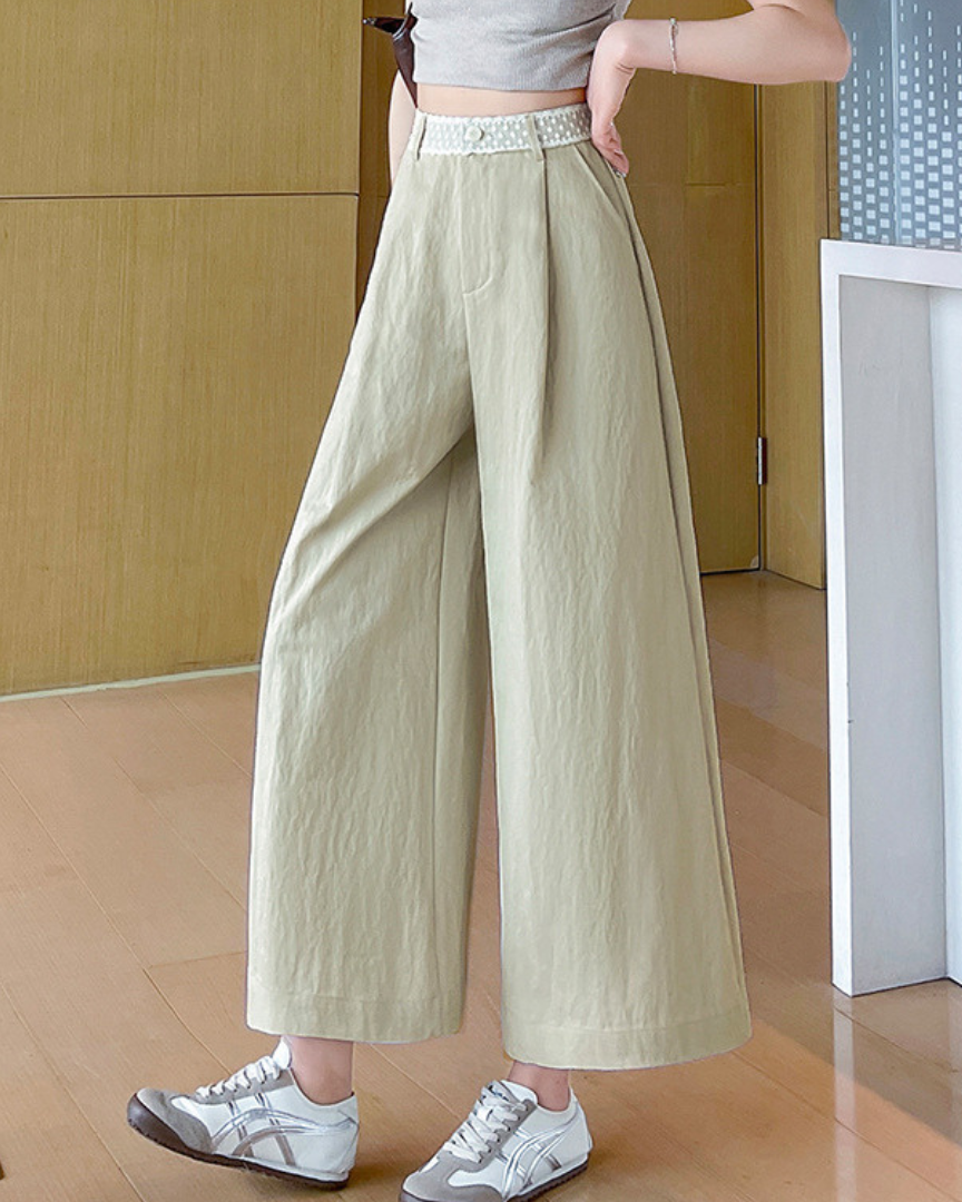 Isla Airy Wide Crop Pants