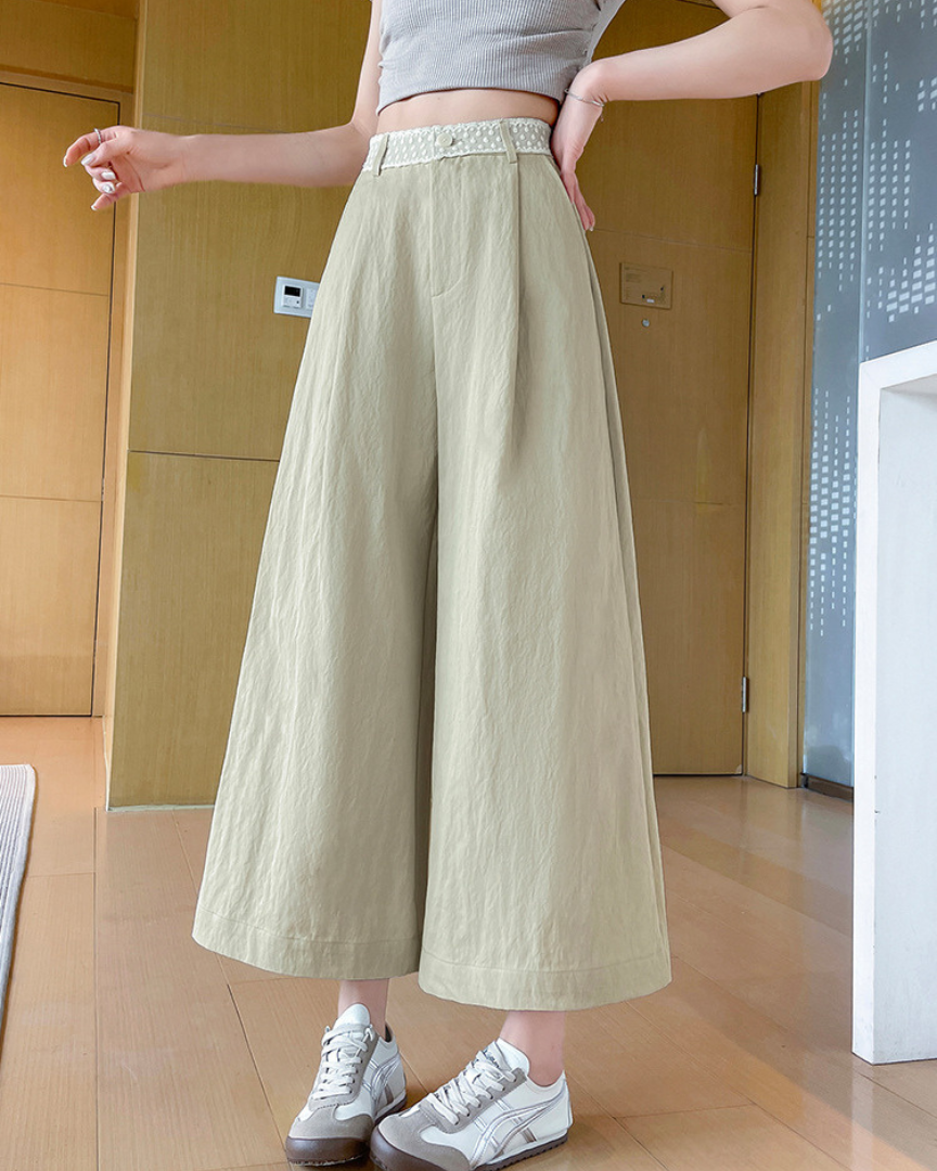 Isla Airy Wide Crop Pants