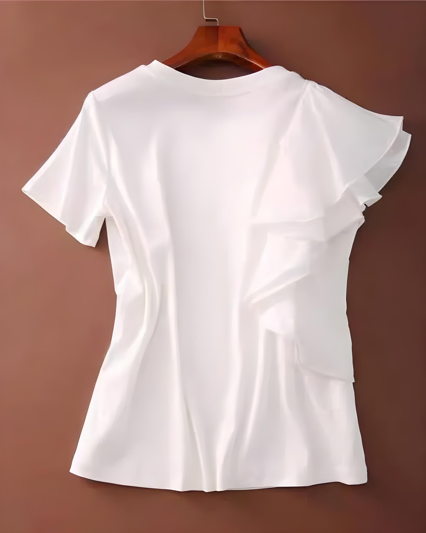 Estelle Ruffle One Shoulder T-shirt