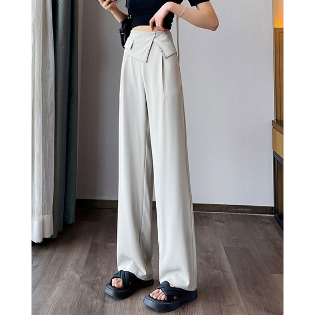 Eline Crosswaist Flow Trousers