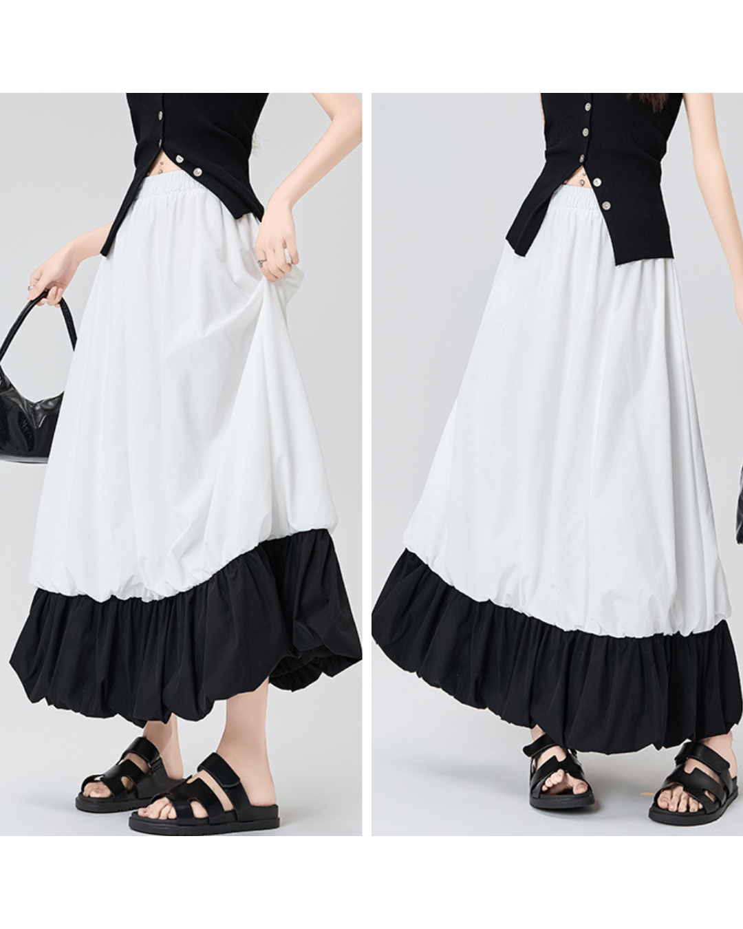 Willow Cloud Hem Skirt