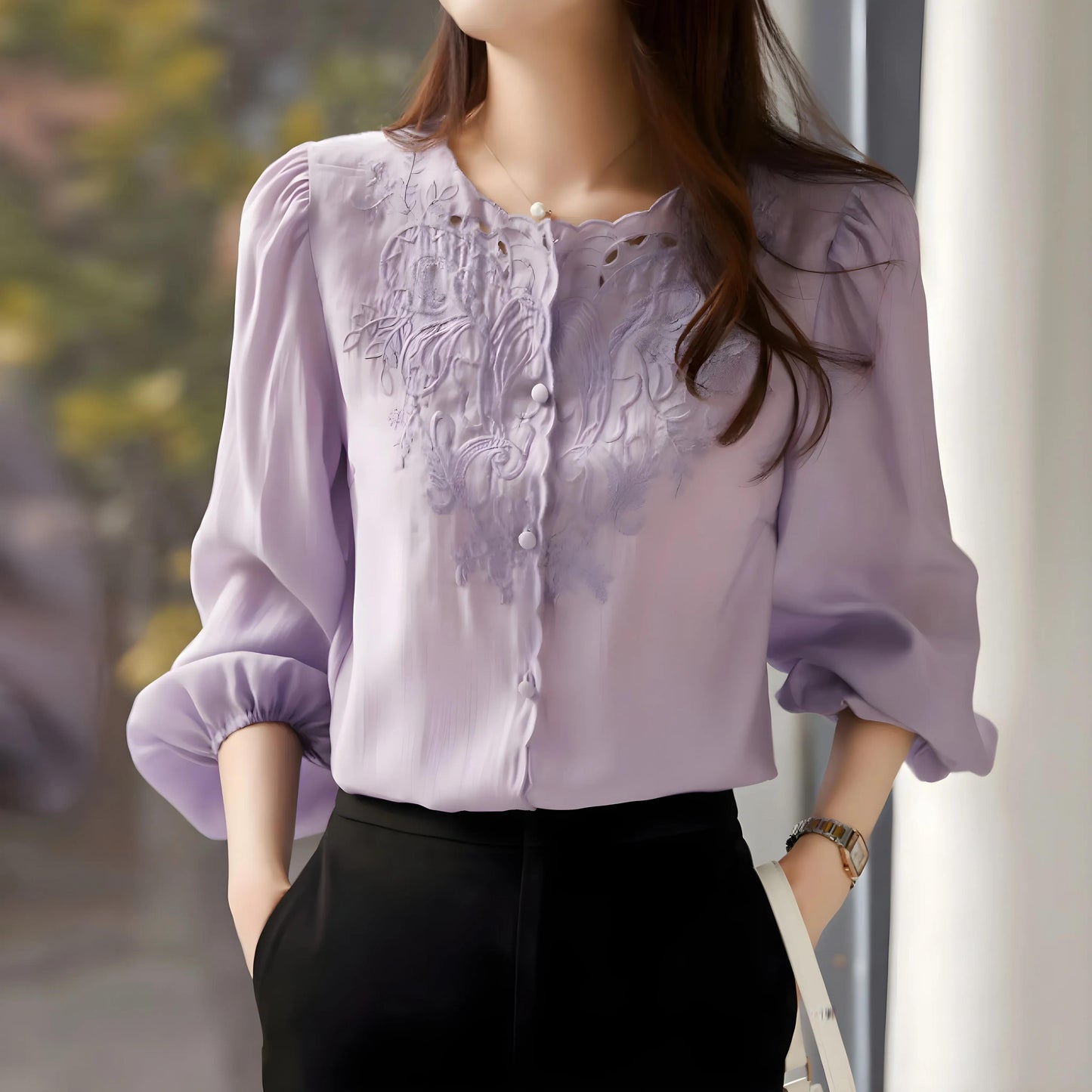 Orla Embroidered Calm Blouse