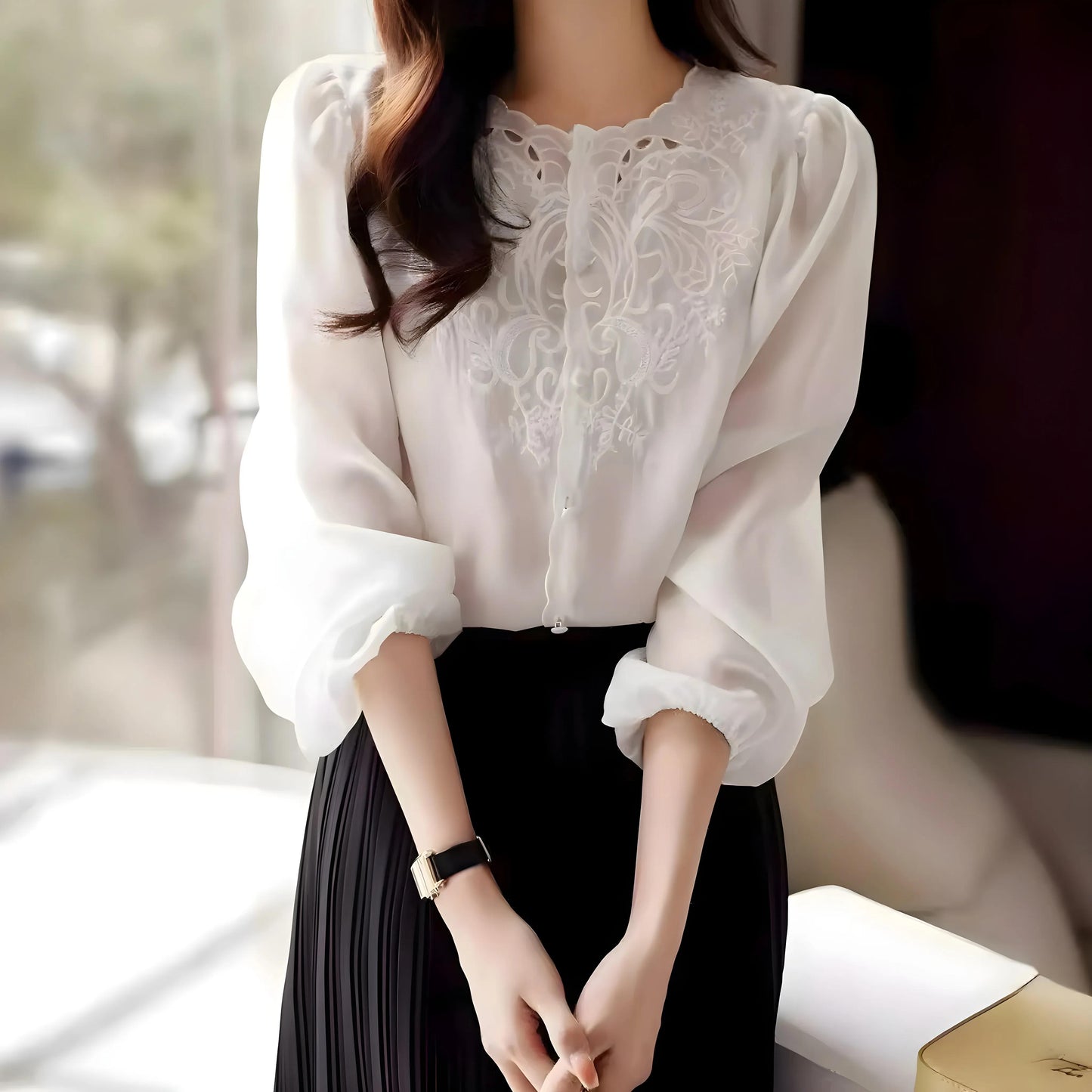Orla Embroidered Calm Blouse