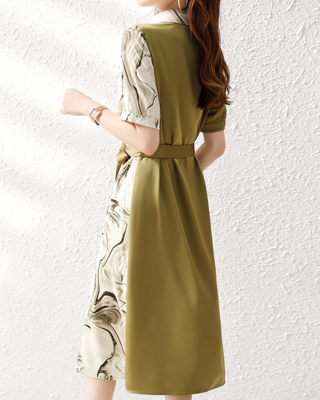 Sienna Flow Panel Shirt Dress