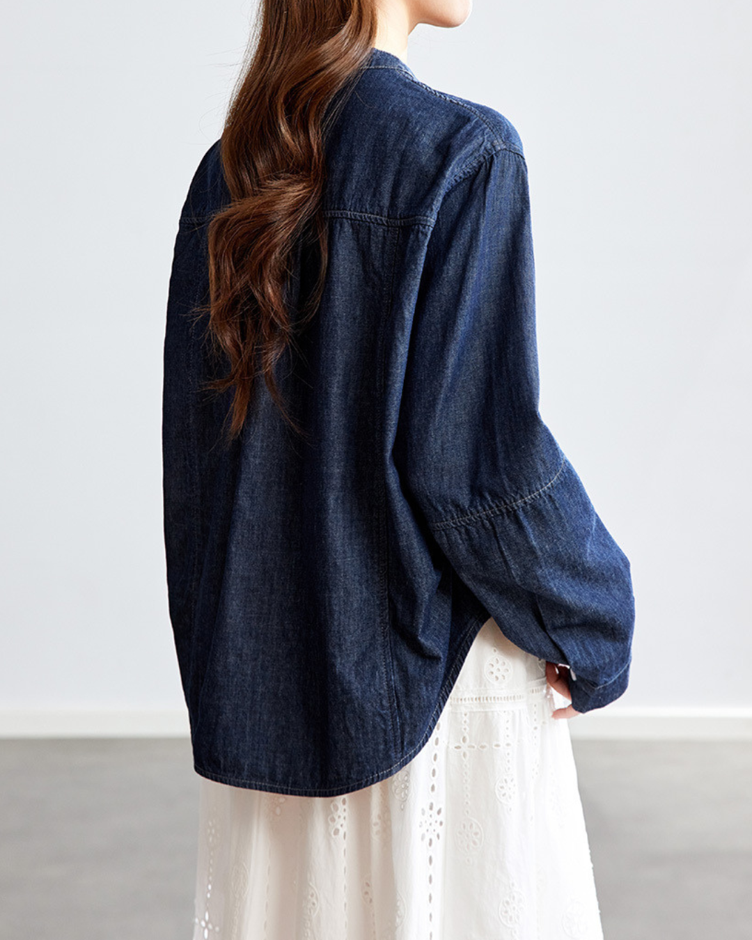 Elodie Soft Indigo Shirt