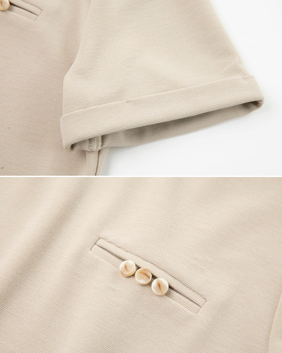 Elara Pearl Pocket Casual Chic Set