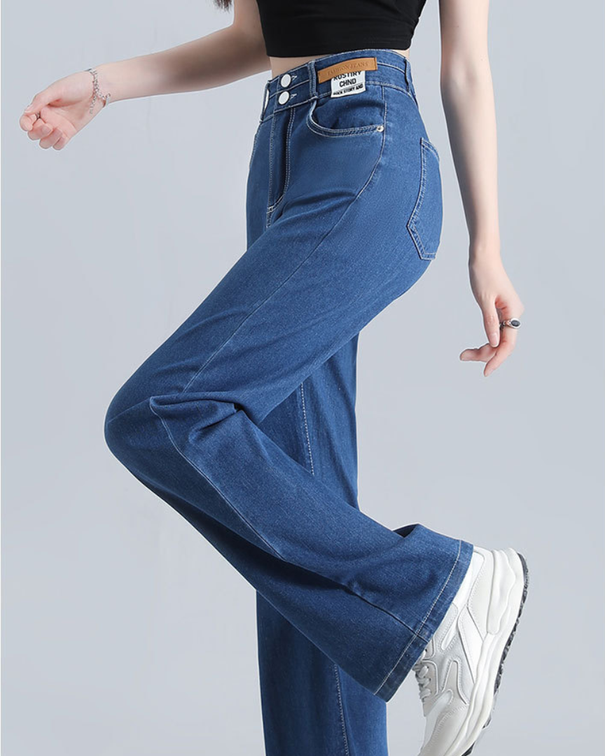 Serene Ease Straight Denim