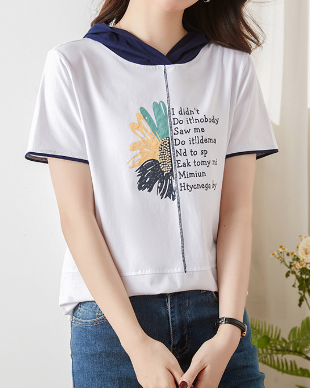 Avia Bloom Script Hoodie T-Shirt