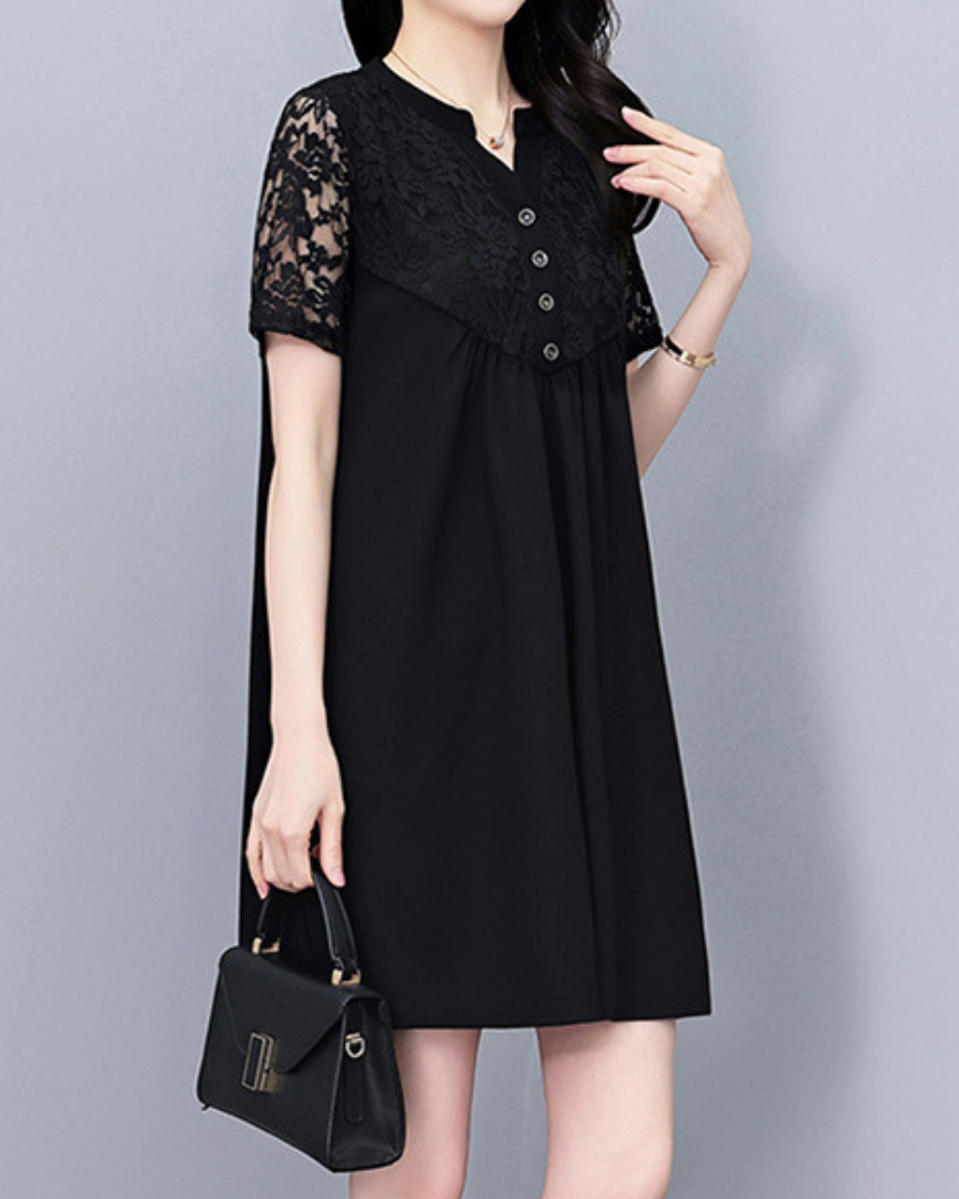 Lucia Soft Lace Shift Dress
