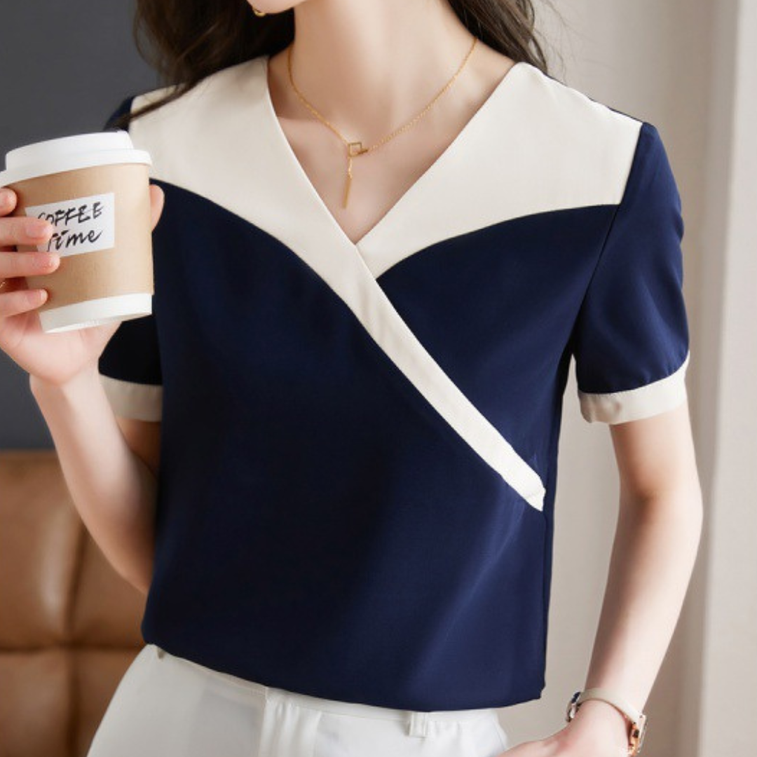 Marin Fold Trim T-Shirt