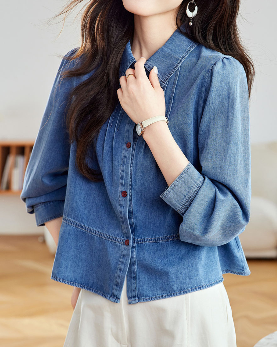 Arin Soft Denim Shirt