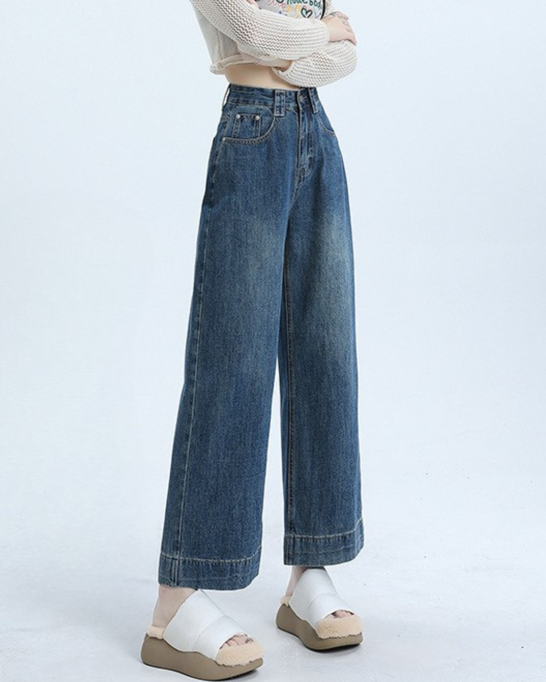 Arlo Ease Wide Denim Pants