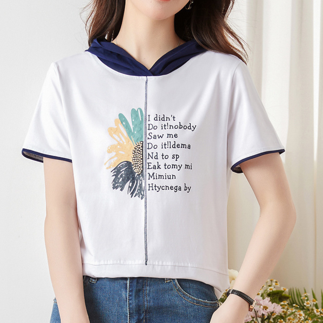 Avia Bloom Script Hoodie T-Shirt