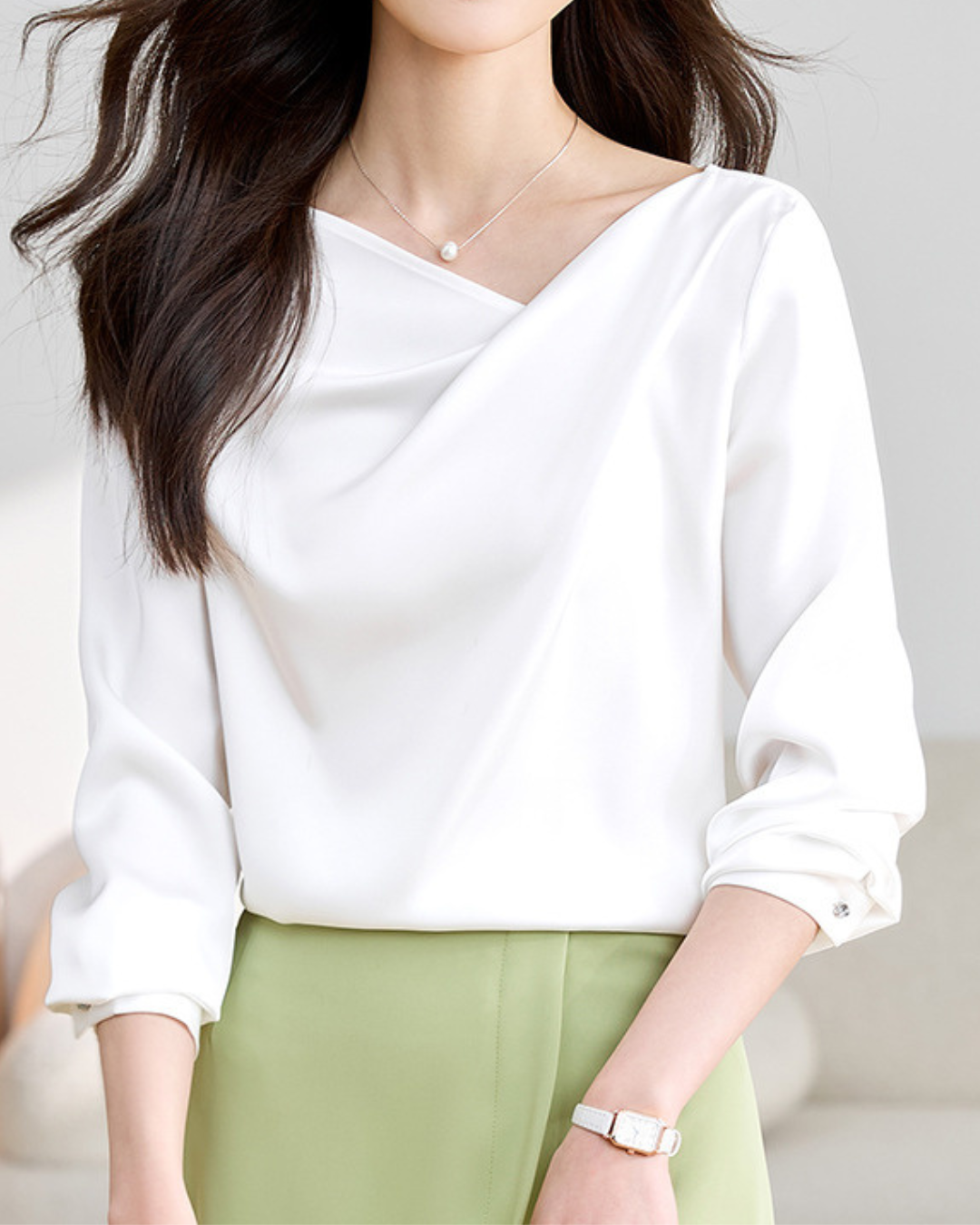 Clara Drape Calm Blouse
