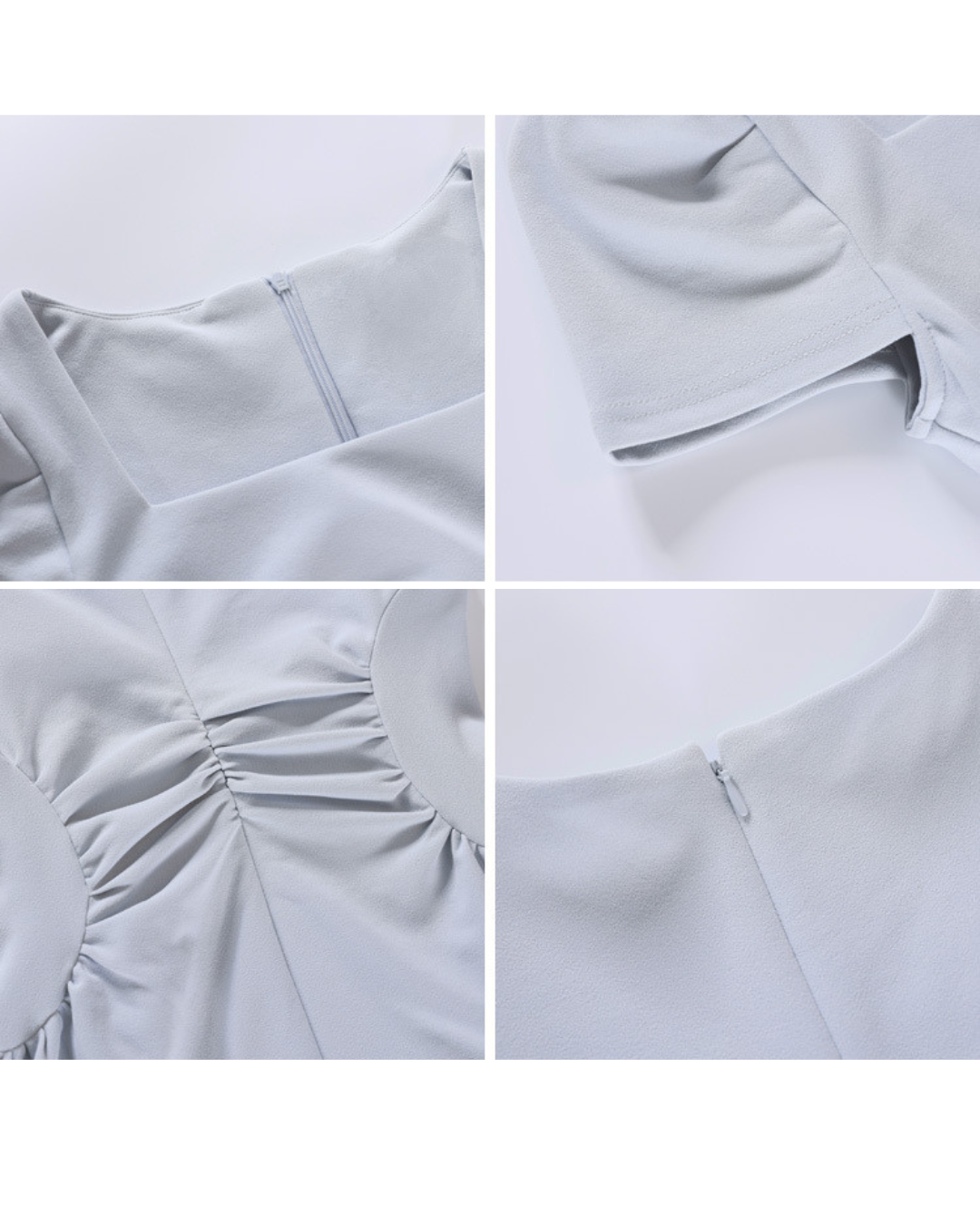 Serene Gathered Waist Midi Dress