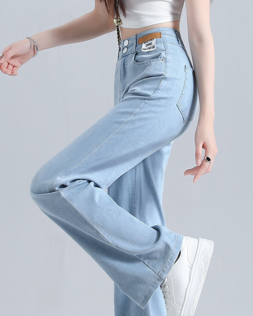 Serene Ease Straight Denim