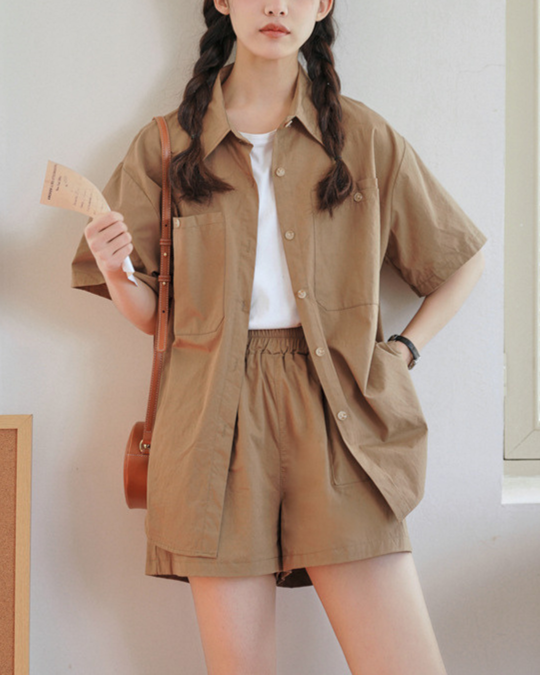Eloise Ease Cotton Short Set