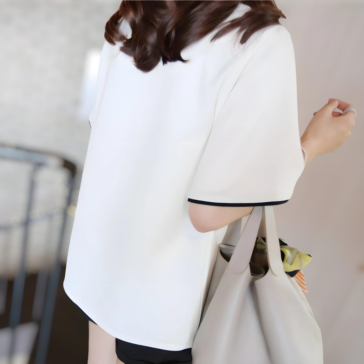 Nora Trim Soft Drape T-Shirt