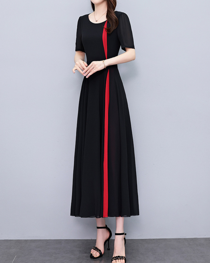 Vera Flow Contrast Dress