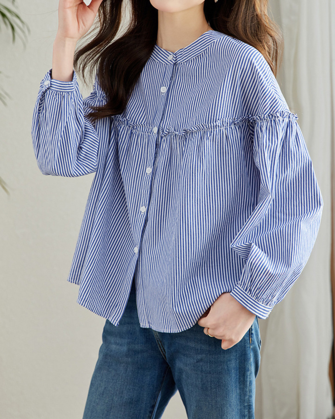 Margo Soft Ruffle Blouse