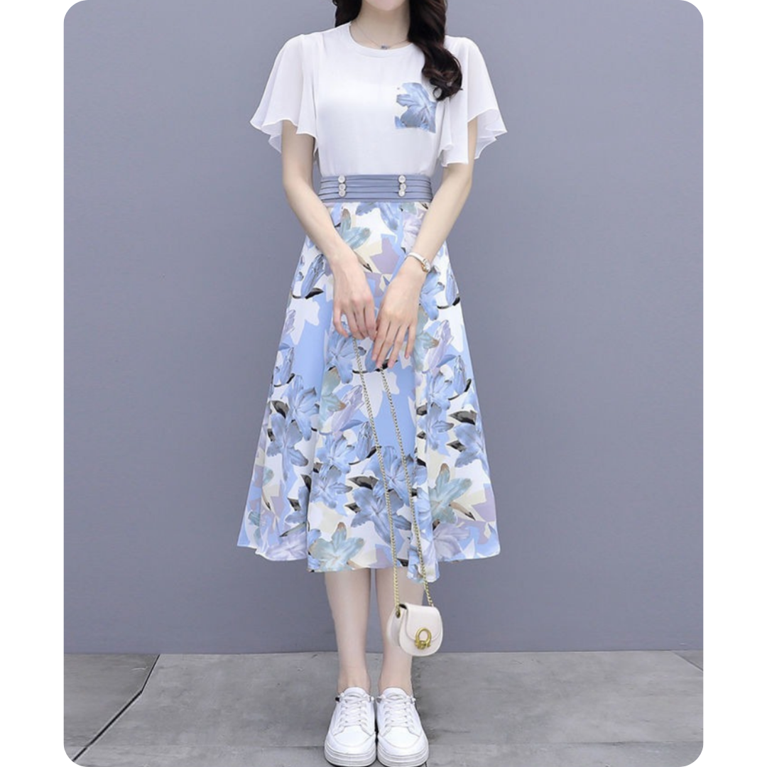 Aubree Bloom Sway Dress Set