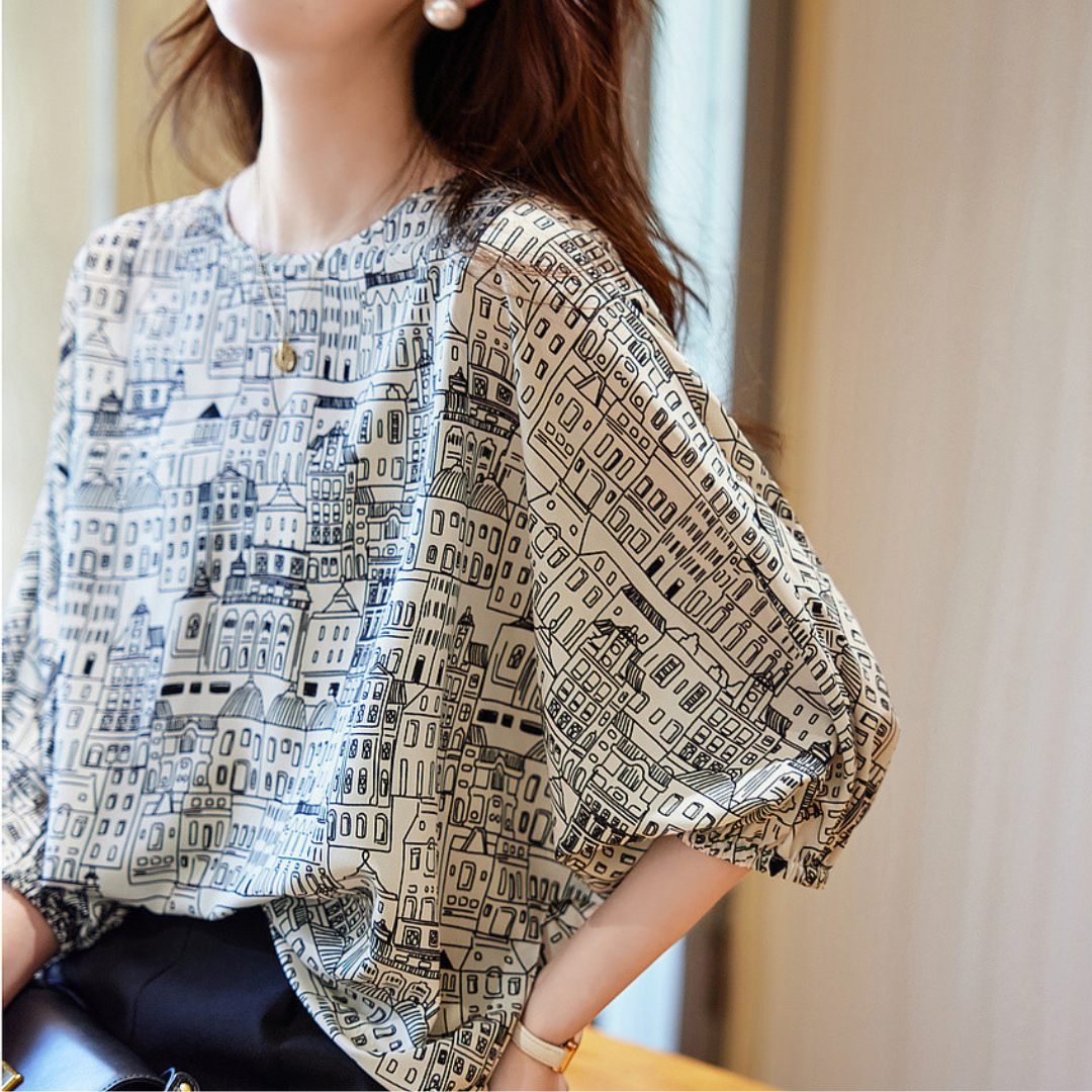 Vera Sketch City Blouse