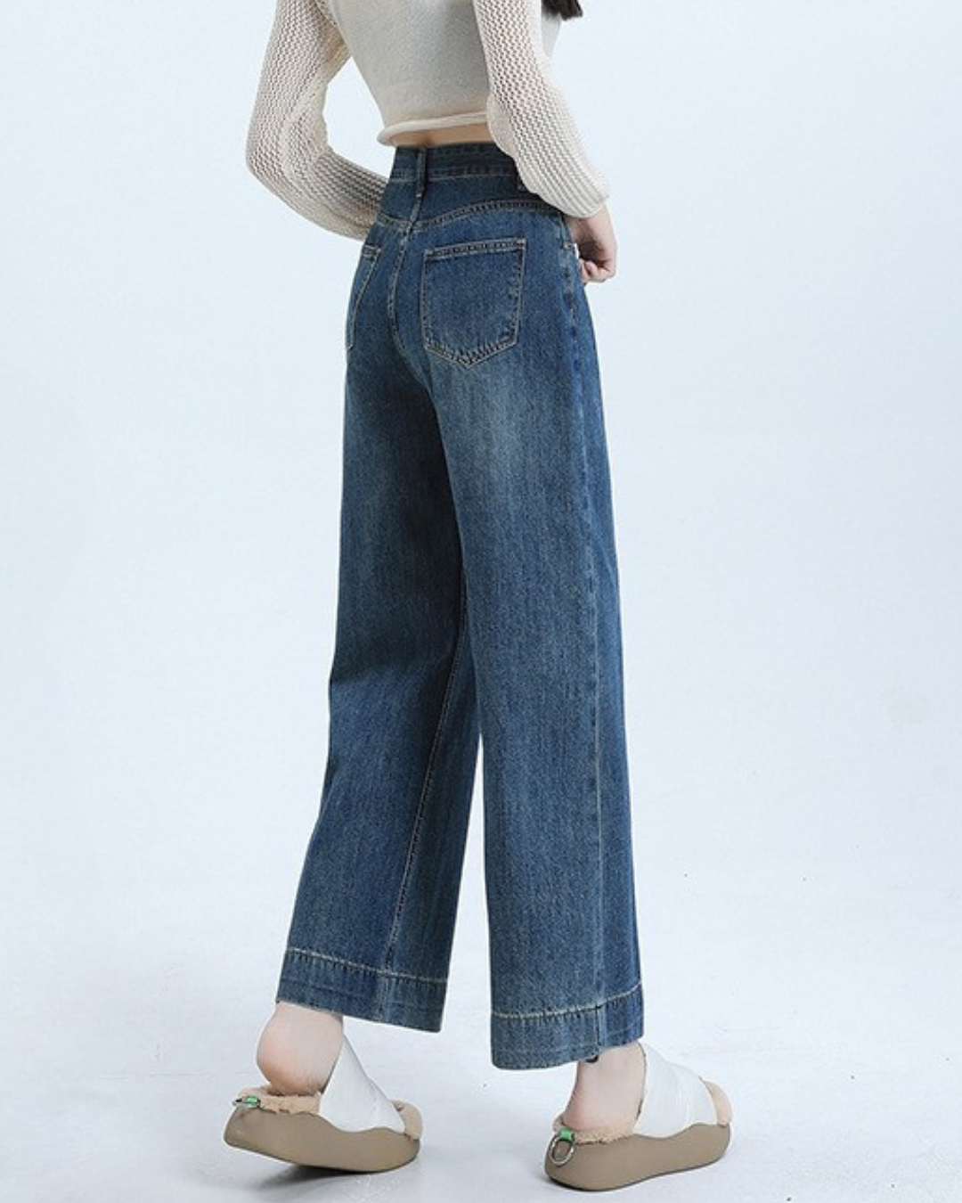 Arlo Ease Wide Denim Pants