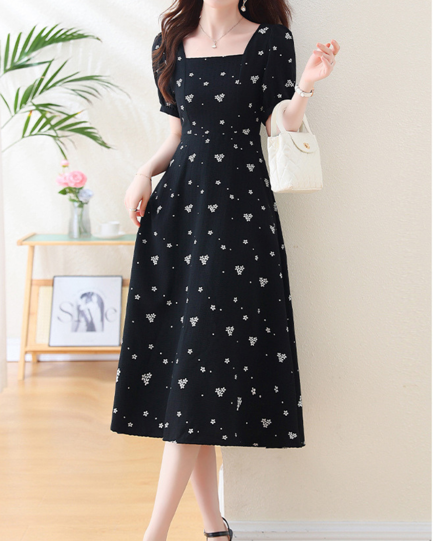 Aline Petal Dusk Midi Dress