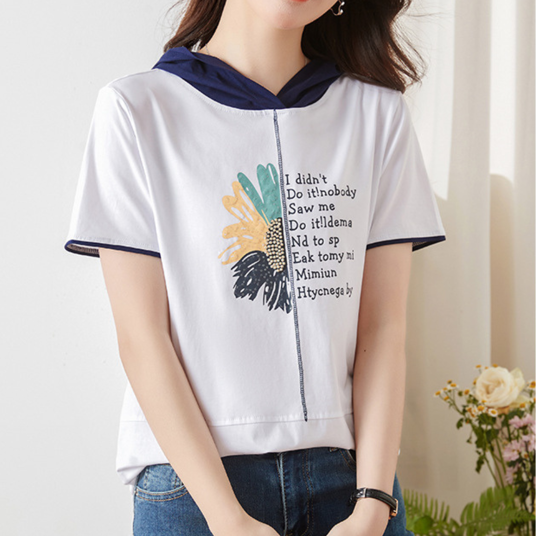 Avia Bloom Script Hoodie T-Shirt