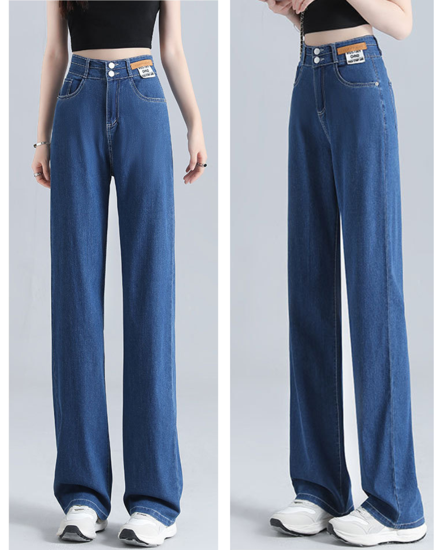 Serene Ease Straight Denim