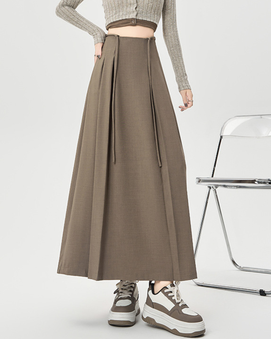 Rhea Loop Flare Skirt