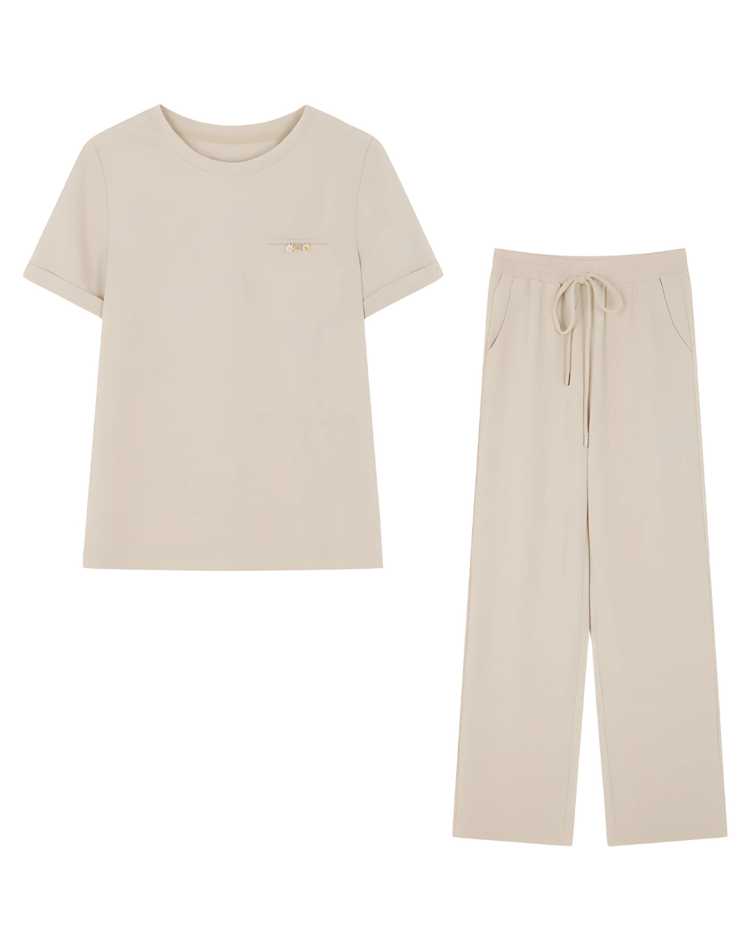 Elara Pearl Pocket Casual Chic Set